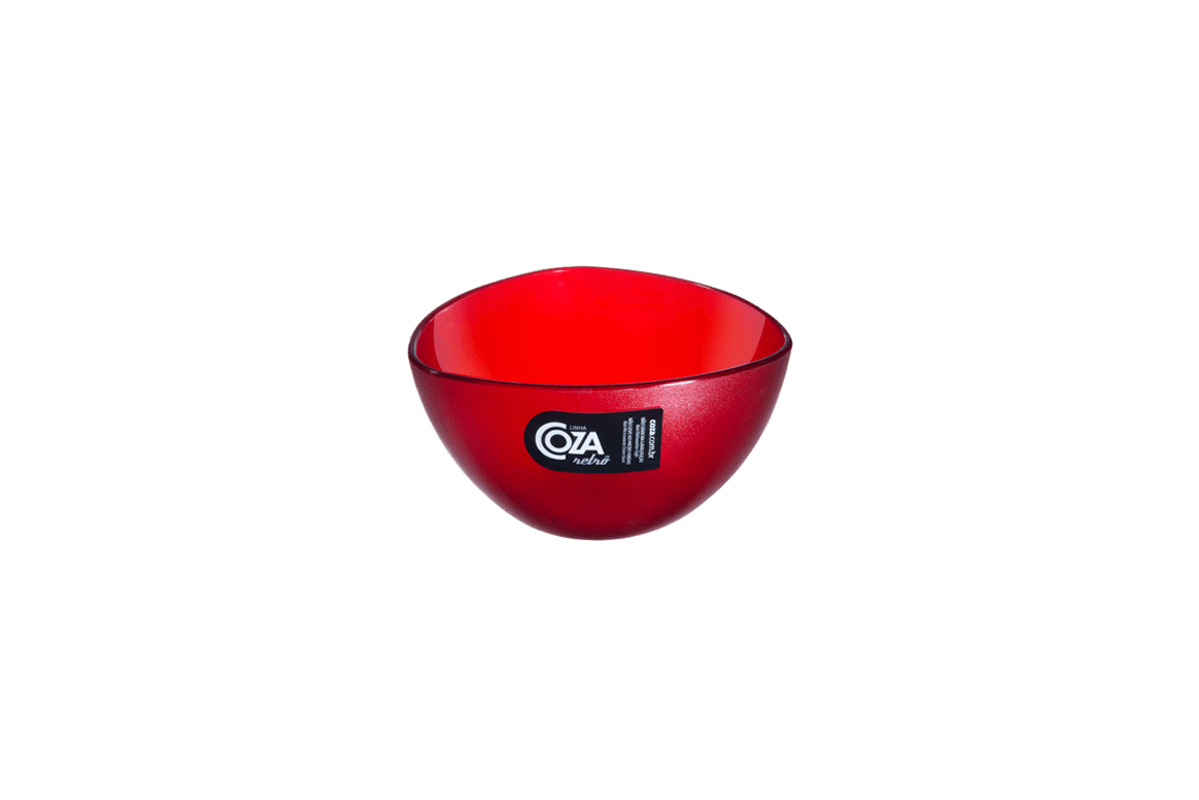 Cremeira Triangular 250 ML Essential 11 x 11 x 5,8 cm 250 ml - Vermelho Transparente Coza Cremeira Triangular 250 ML Essential 11 x 11 x 5,8 cm 250 ml - Vermelho Transparente Coza