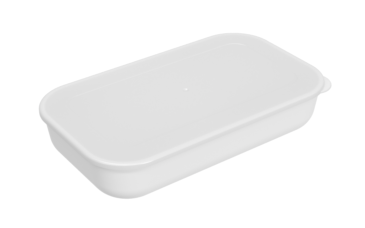 Tigela Retangular c/ tampa Essential 2,8L 32,7x19,3x6,4cm
32,7x19,3x6,4cm - Branco Coza Tigela Retangular c/ tampa Essential 2,8L 32,7x19,3x6,4cm
32,7x19,3x6,4cm - Branco Coza