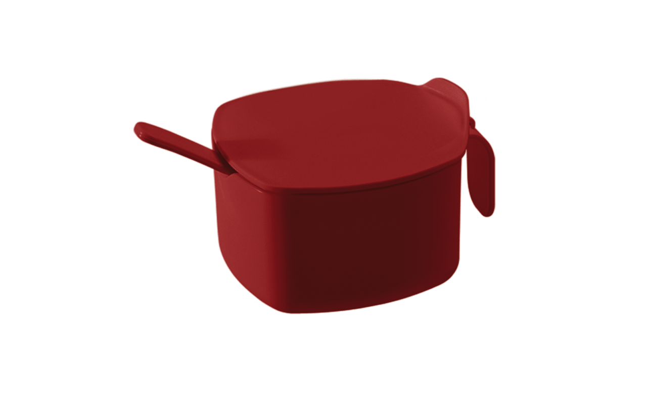 Açucareiro Coza Cozy 300 ml Vermelho Dust