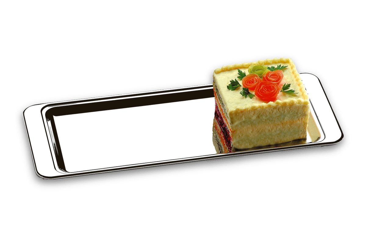 Bandeja-para-Torta-Fria-Rocambole---Atina-40-x-16-cm---Brinox Bandeja-para-Torta-Fria-Rocambole---Atina-40-x-16-cm---Brinox