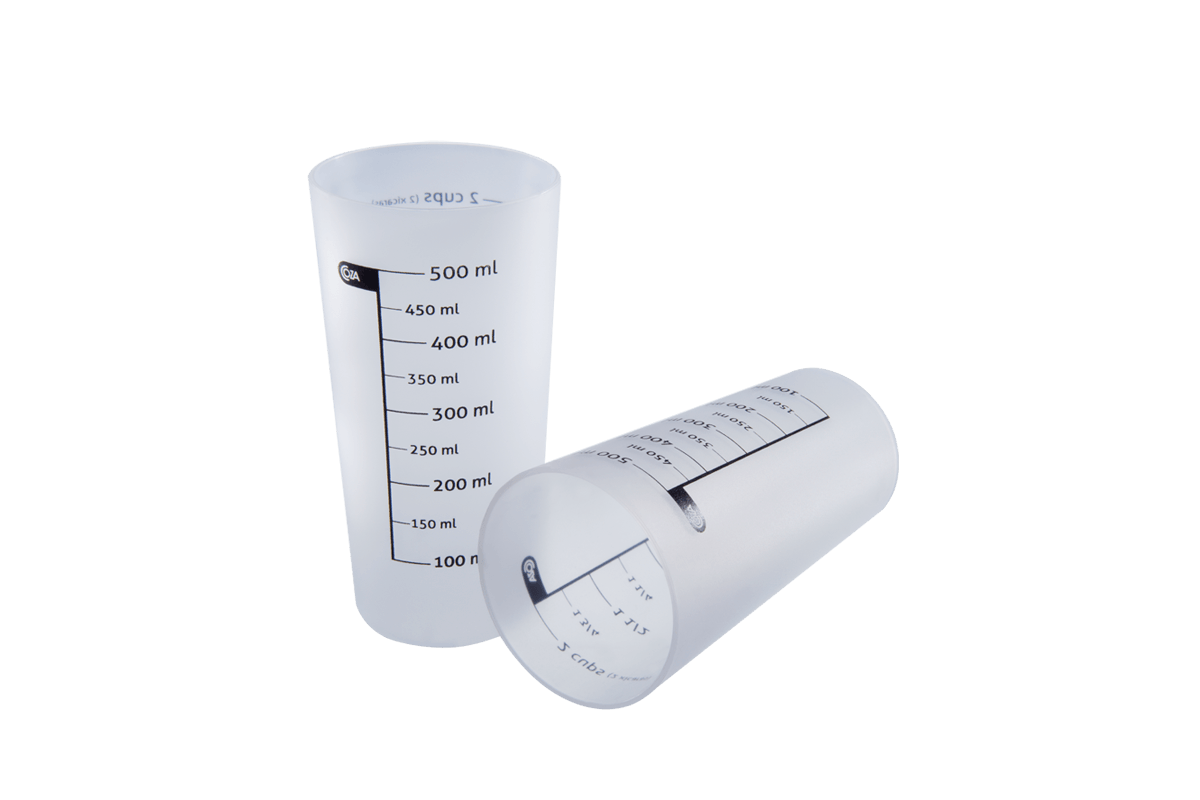Copo Medidor Mix  8,2 x 8,2 x 16,2 cm 500 ml