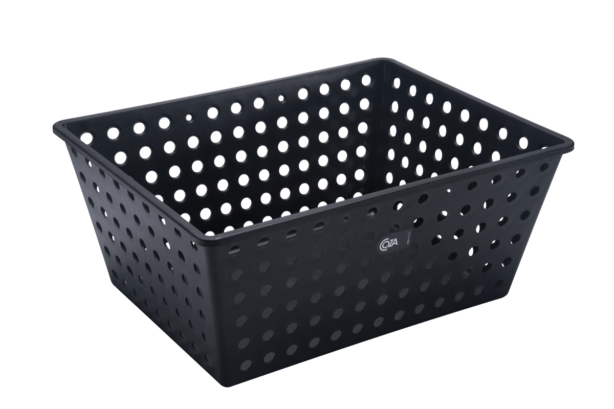 Cesta One Maxi 39 x 30 x 16,8 cm - Preto Coza