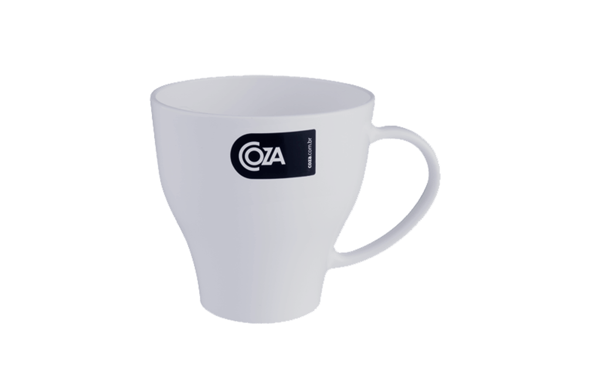 Caneca Coza Cozy 400ml Branco