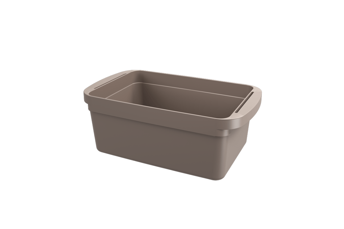 Cesta Loft Média 36,4 cm x 21,6 cm x 13 cm 7 L - Warm Gray Coza