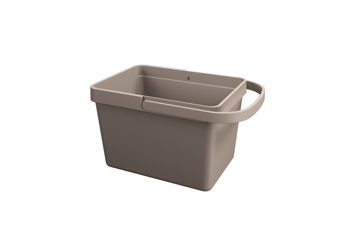 Organizador com alça Loft 12,5 L 40,76 x 20,68 x 22,5 cm 12,5 L - Warm Gray Coza