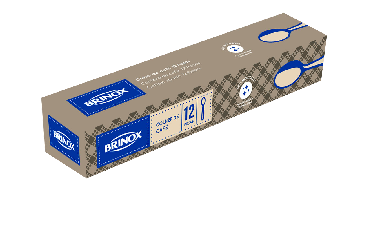 Jogo de Colher de Café 12 Peças - Bulevar 121 x 2 mm - Imagem 4