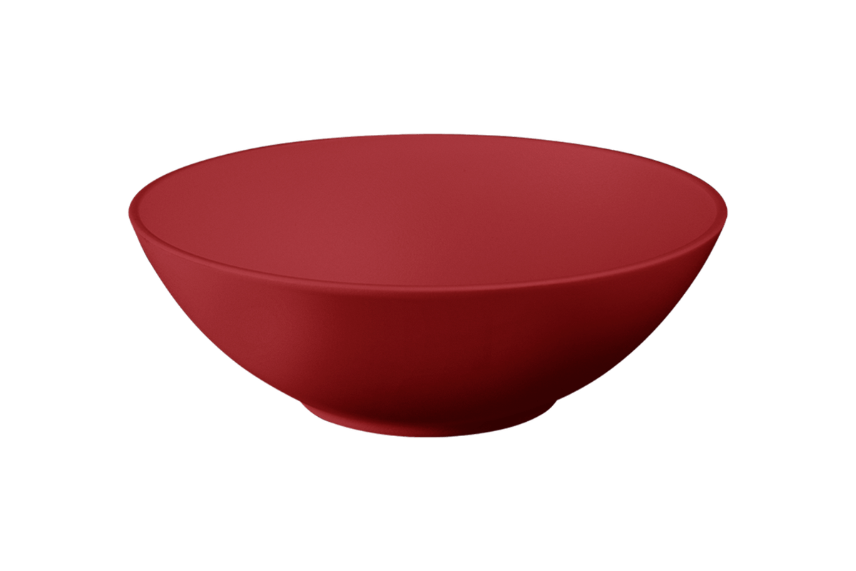 Prato Cereal Cozy 16,5 x 16,5 x 5,7 cm 500 ml - Vermelho Bold Coza