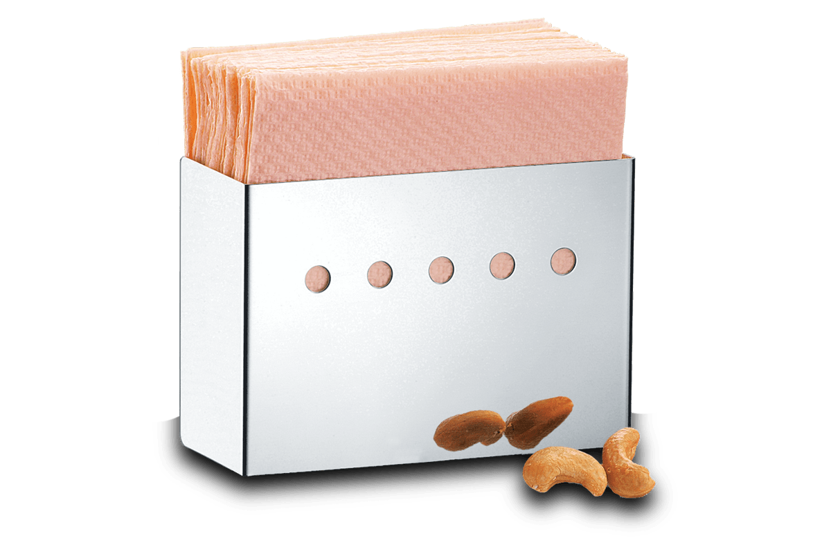 Porta Guardanapos - Parma 12,9 x 5,3 x 9 cm - Brinox