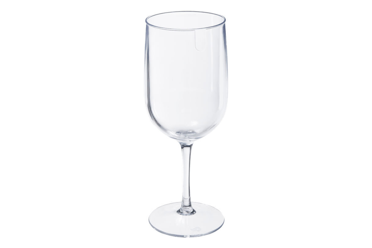 Taça de Água/Vinho Plástico 380 ML Coza - Transparente