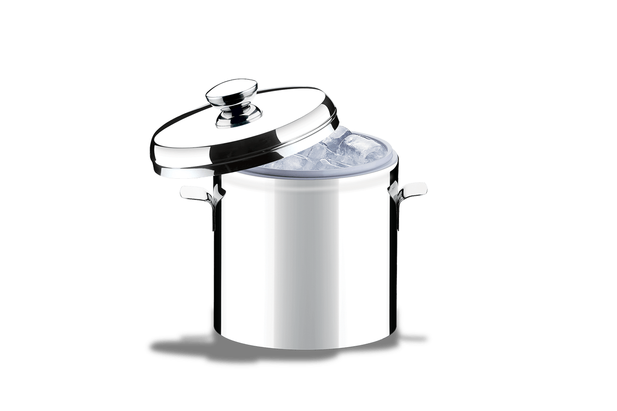 Balde Térmico com Tampa Brinox Suprema 1,5 Litros Aço Inox