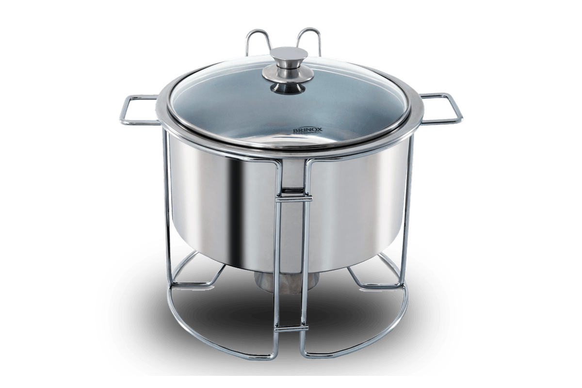 Rechaud-Redondo---Savoy-Ø-42-x-333-x-29-cm-45-L---Brinox Rechaud-Redondo---Savoy-Ø-42-x-333-x-29-cm-45-L---Brinox