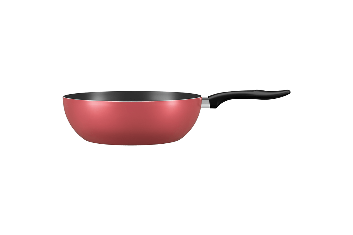 Wok Ø24 cm - Chilli Ø 24 x 7 cm 2,3 L - Cereja Brinox