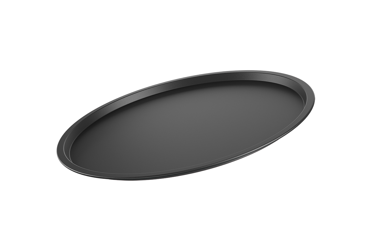 Forma para Pizza sem furos Ø30 cm Brinox Ø 30 x 1 cm - Grafite Brinox