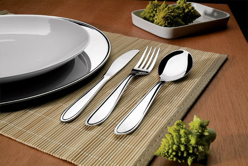 Colher de Mesa Brinox Lyon 189 x 1,5 mm 12 Peças Aço Inox - Imagem 2