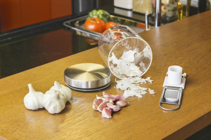 Ralador e Fatiador de Alho - Descomplica 21,7 x 4,8 x 4,1 cm - Imagem 2