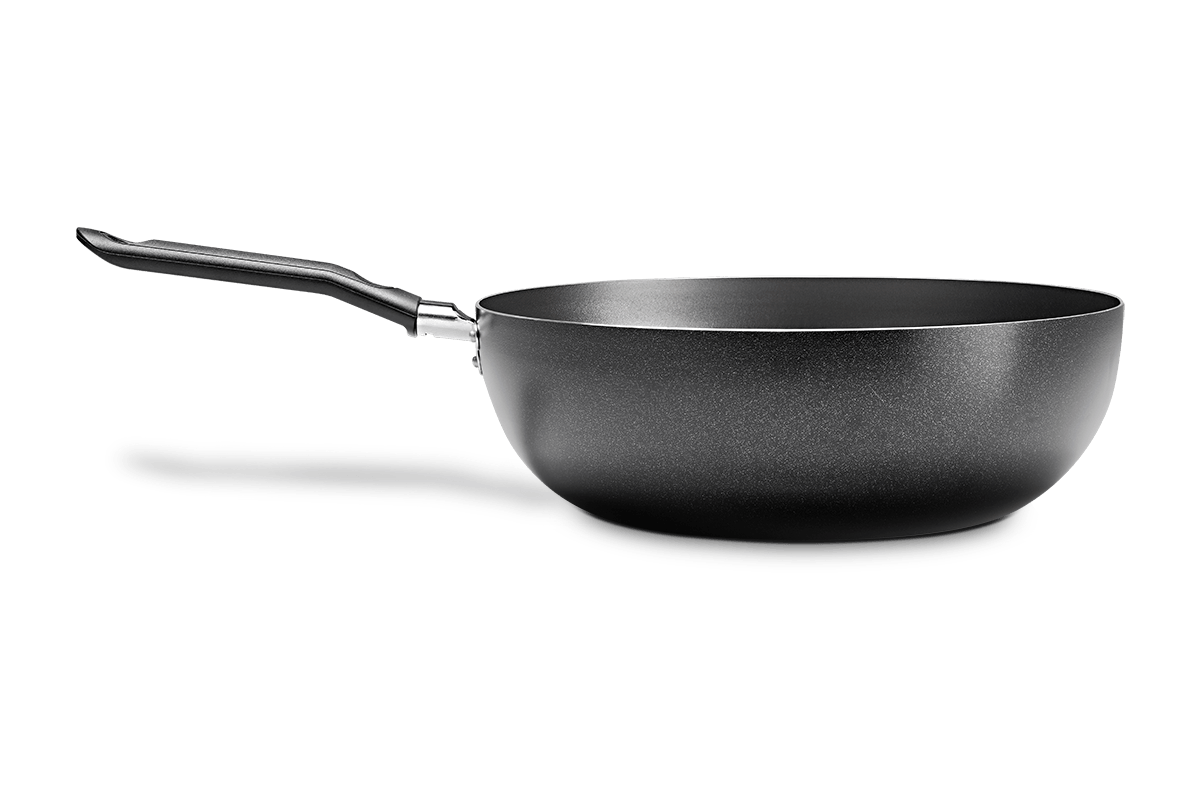 Wok 4,1 litros - Ebony - Brinox - Preto Brinox