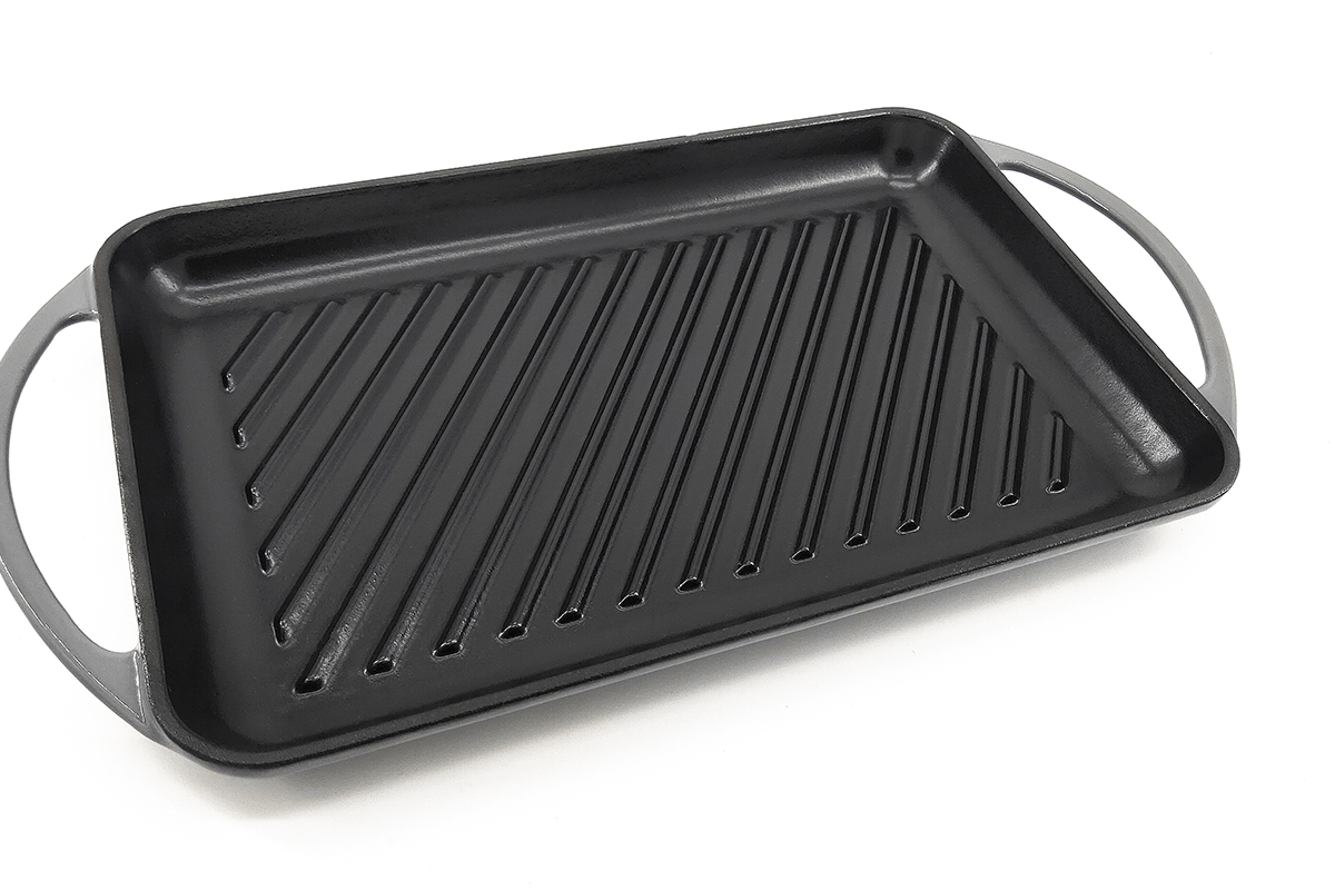 Grill retangular Sauté – Haus Concept - Cinza