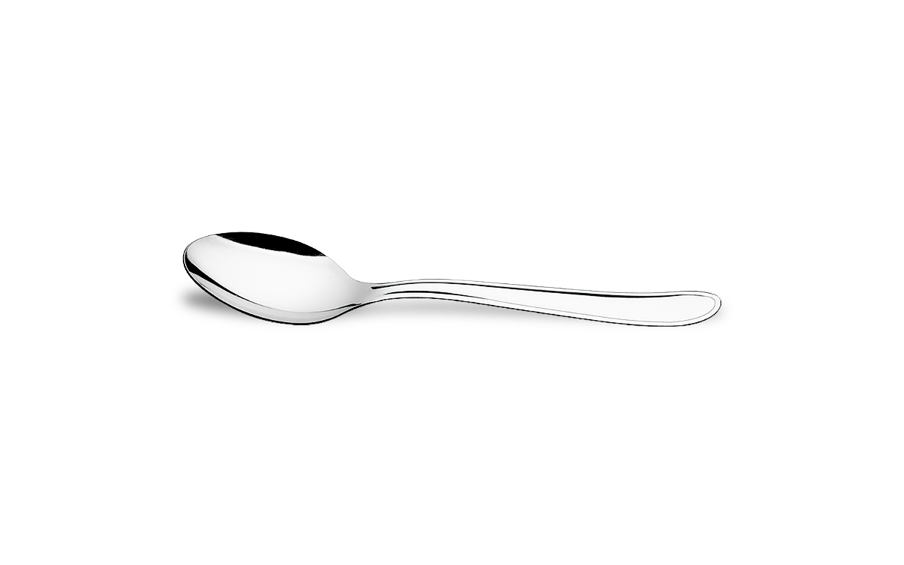 Jogo de 12 Colheres de mesa em aço inoxidável Turim Brinox. Fácil de limpar, guardar e ideal para a mesa. Talheres ideais para o seu dia a dia.
