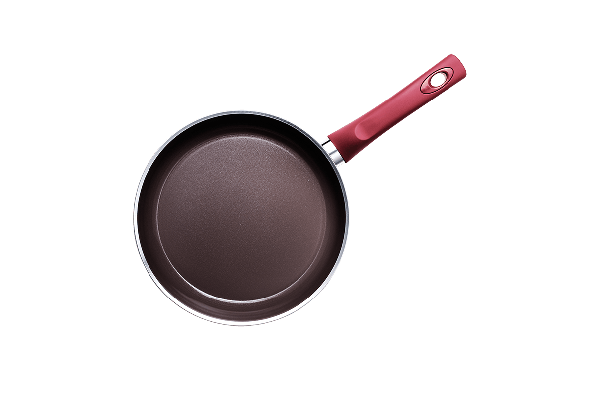 Jogo de Panelas Brinox Antiaderente Ceramic Life 4 Peças Berry Vermelho Carmin - Imagem 6