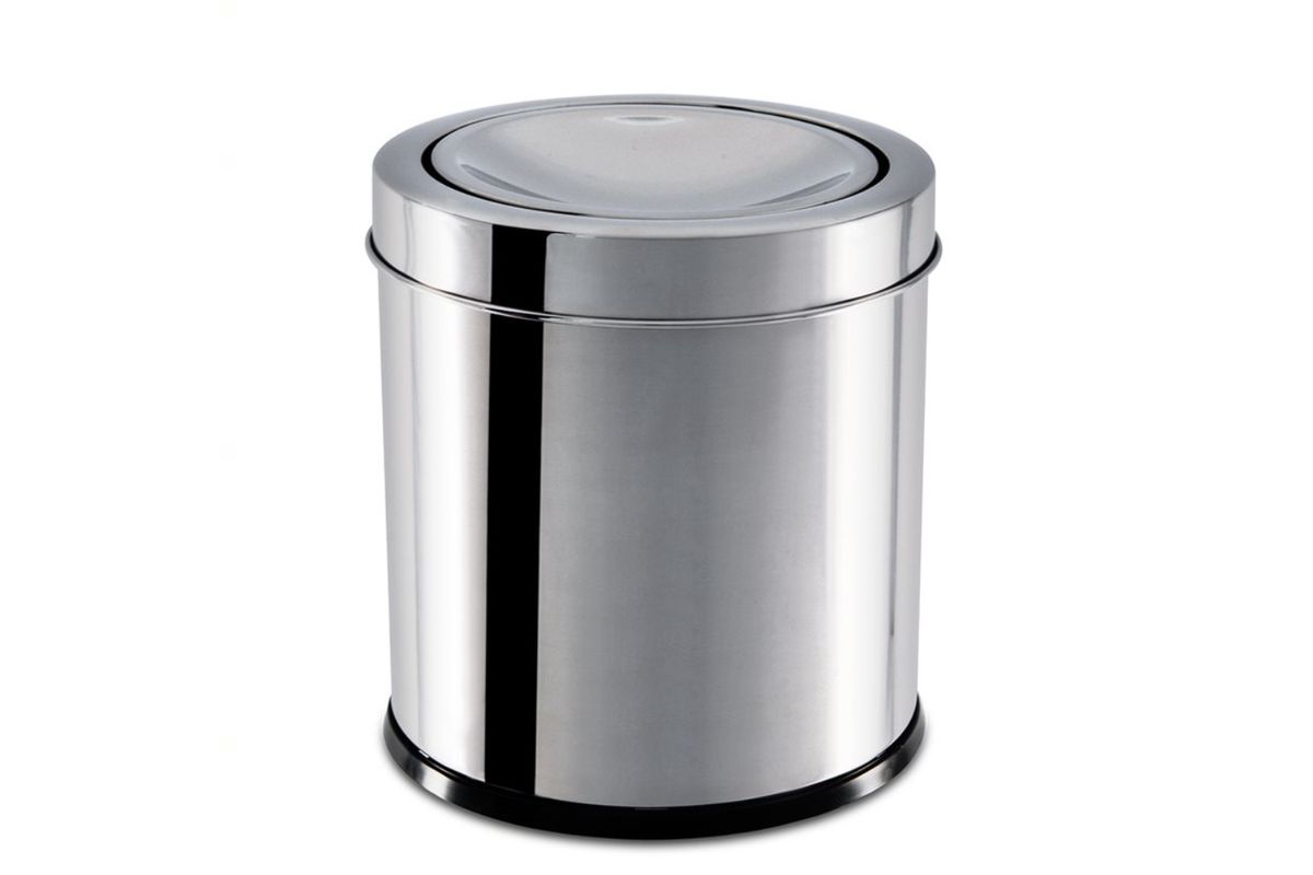 lixeira-aco-inox-32-litros-com-tampa-basculante lixeira-aco-inox-32-litros-com-tampa-basculante