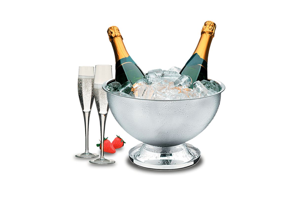 Champanheira-com-Separador-para-3-Garrafas-Linha-Lyon-Brinox Champanheira-com-Separador-para-3-Garrafas-Linha-Lyon-Brinox