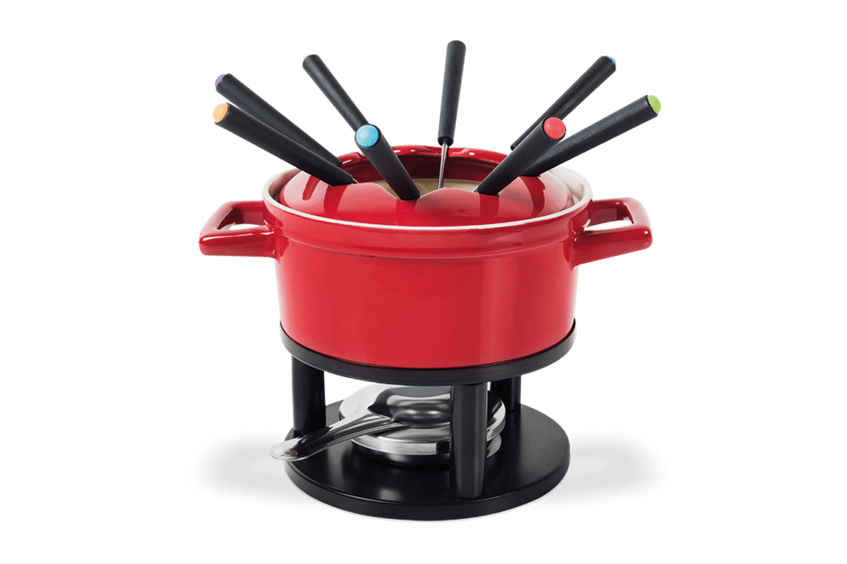 fondue-vermelho-com-bowl-de-ceramica-para-manter-aquecido fondue-vermelho-com-bowl-de-ceramica-para-manter-aquecido
