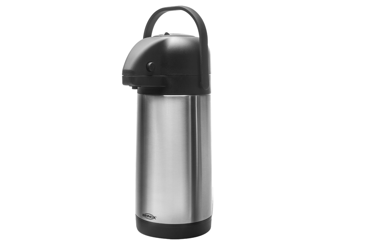 Garrafa Térmica - 2,5L - Brinox 22x15,5x35,5 cm - Brinox