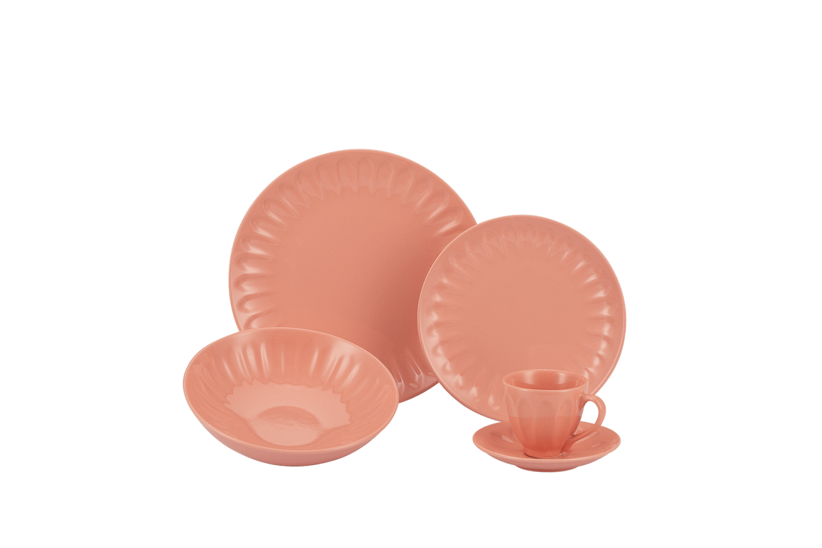 Aparelho de Jantar 20 Peças em Cerâmica Haus Concept Linha Decorato - Imagem 5