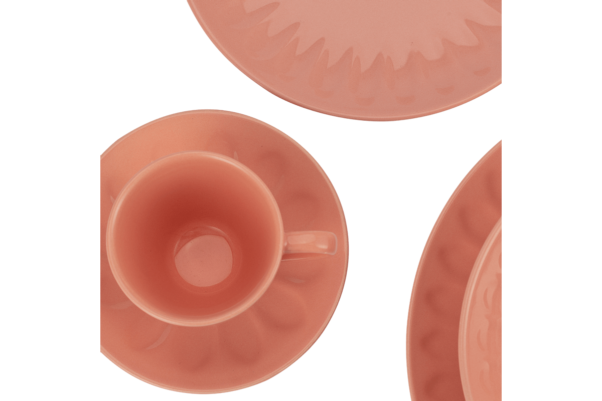 Aparelho de Jantar 20 Peças em Cerâmica Haus Concept Linha Decorato - Imagem 7