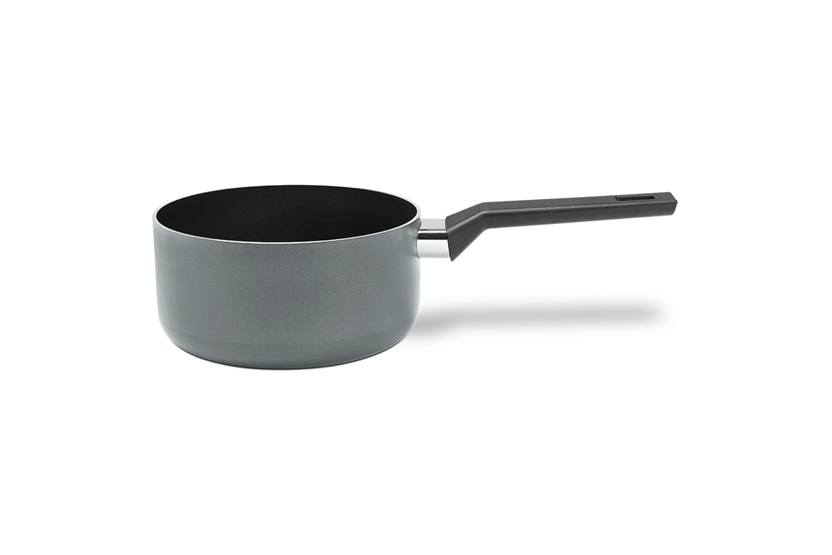 Panela com Tampa Brinox Preserve Antiaderente Ceramic Life Ø16cm 1,45 Litros Cinza - Imagem 2