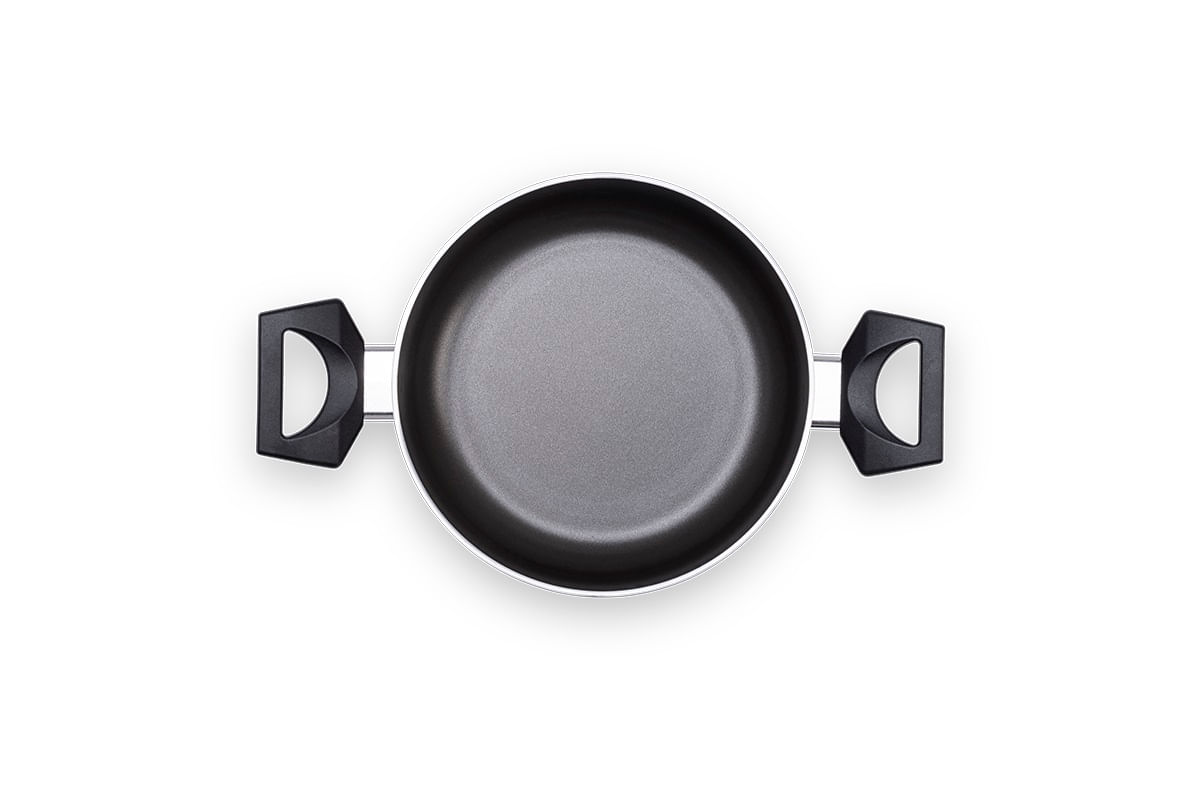 Caçarola Brinox Preserve Antiaderente Ceramic Life Ø20cm 2,7 Litros Cinza - Imagem 4