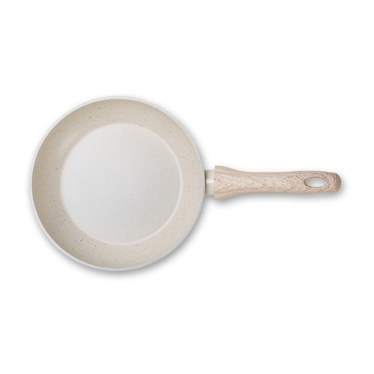 Frigideira de Indução Brinox Sirius Antiaderente Ceramic Life Ø24cm 1,6 Litros Vanilla - Imagem 3