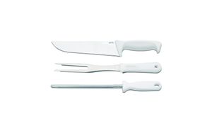 kit-churrasco-3-pecas-faca-garfo-trinchante-chaira-lamina-aco-inoxidacel-cabo-branco-precision-brinox