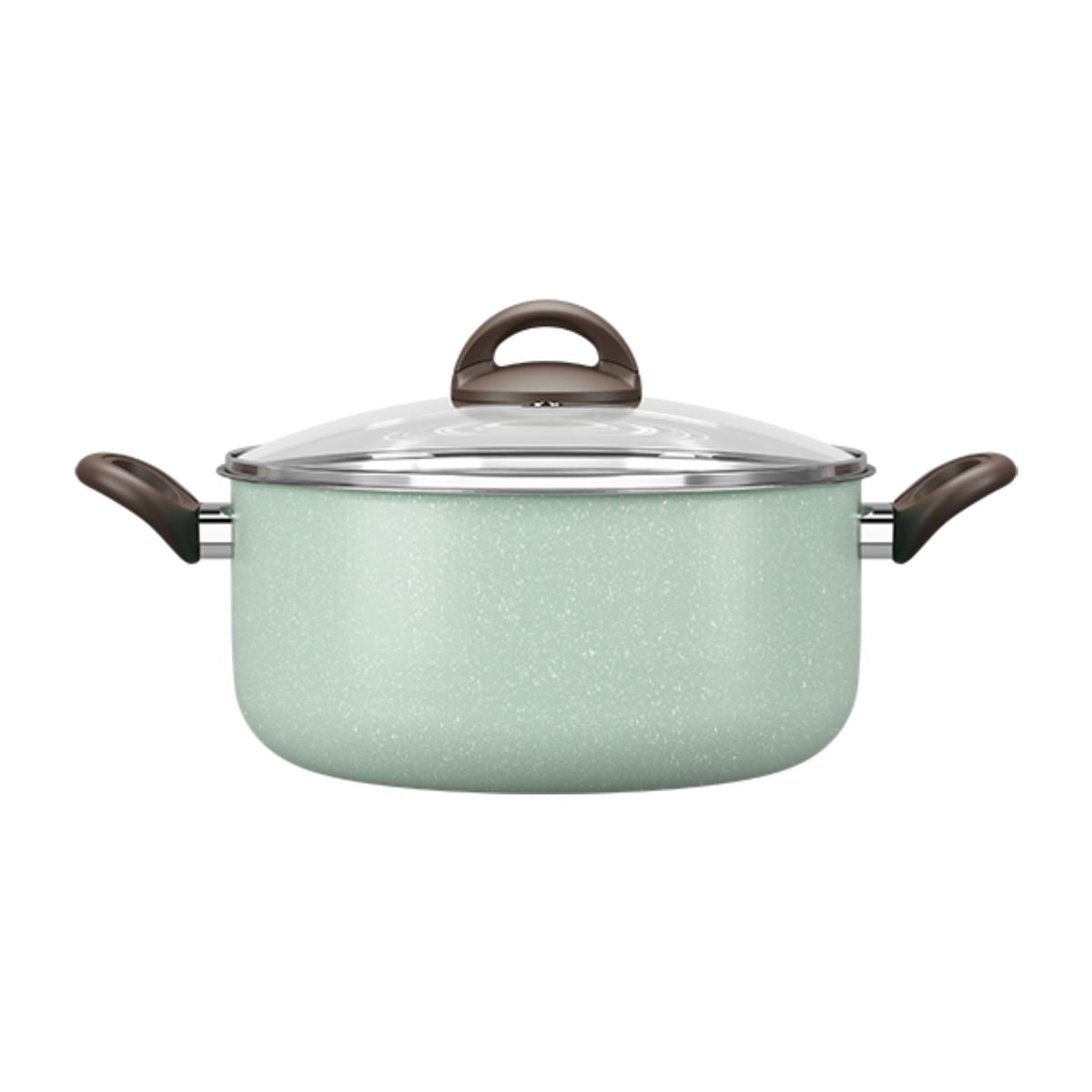 Jogo de Panelas Brinox Antiaderente Ceramic Life 7 Peças Suprema Verde - Imagem 3