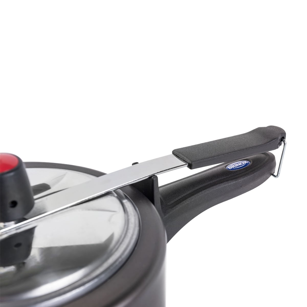 Panela de Pressão Brinox Vapt 4,5 Litros Ø 20 cm Antiaderente Pro-Flon Prata - Imagem 5
