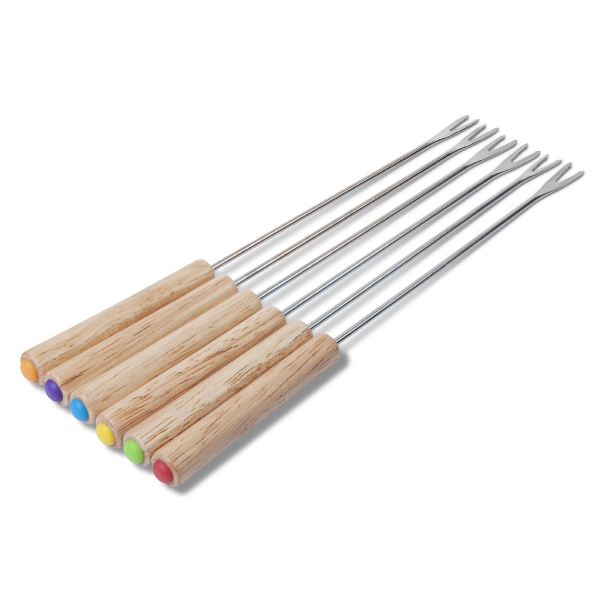 Conjunto de Garfos para Fondue Petisco Brinox Beli 6 Peças Madeira - Imagem 2