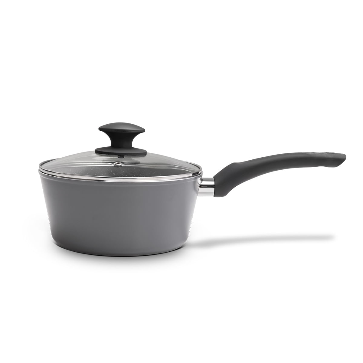 Jogo de Panelas Brinox Antiaderente Ceramic Life 5 Peças Optima com Indução Cinza - Imagem 7