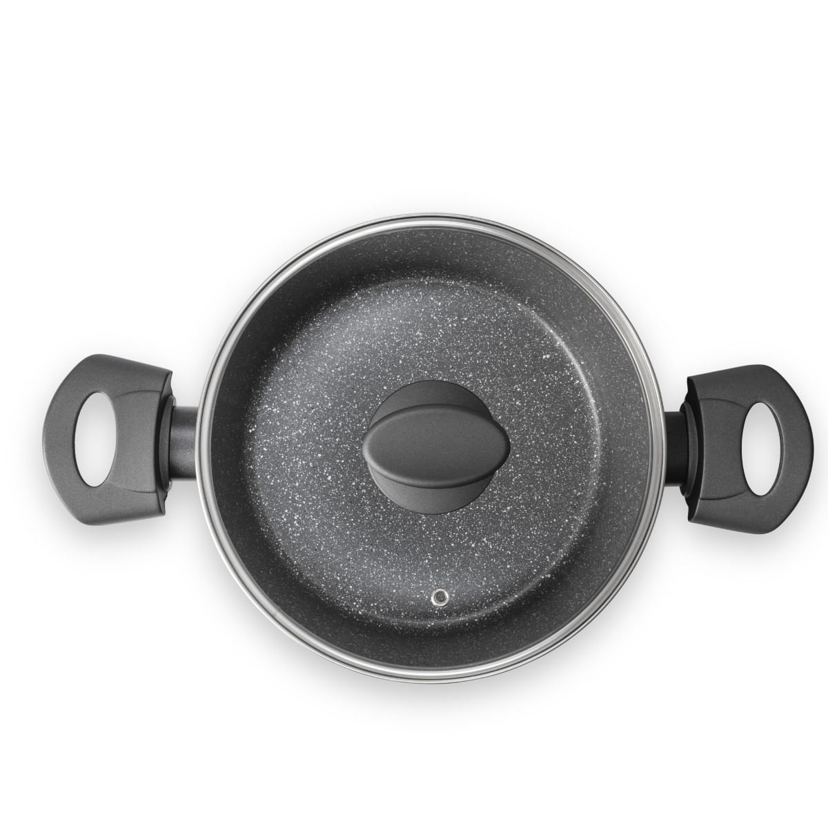 Jogo de Panelas Brinox Antiaderente Ceramic Life 5 Peças Orion com Indução Preto - Imagem 7