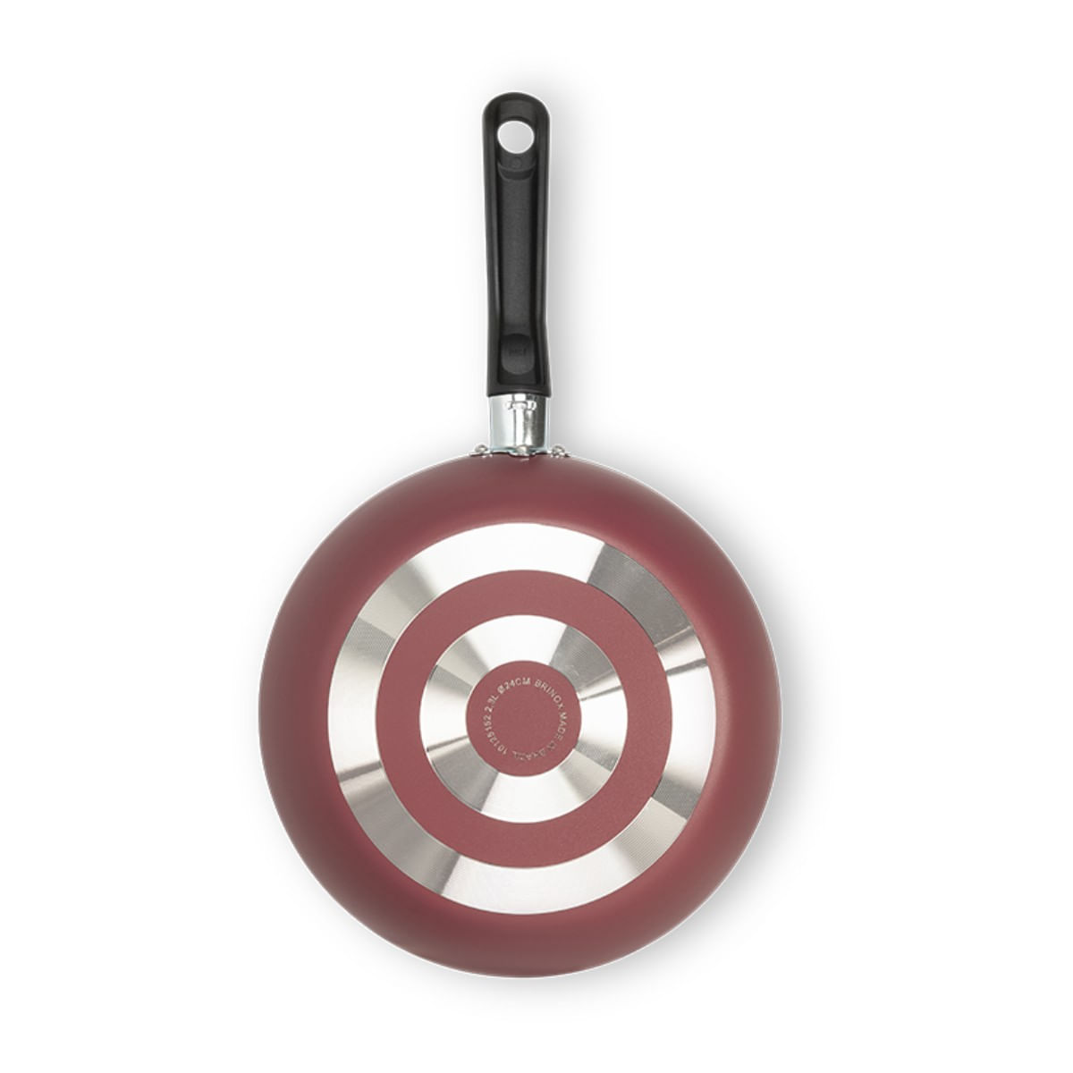 Conjunto Brinox com Duas Frigideiras Fun de Ø16 cm e Ø22 cm Antiaderente Pro-Flon na cor Marrom - Imagem 4