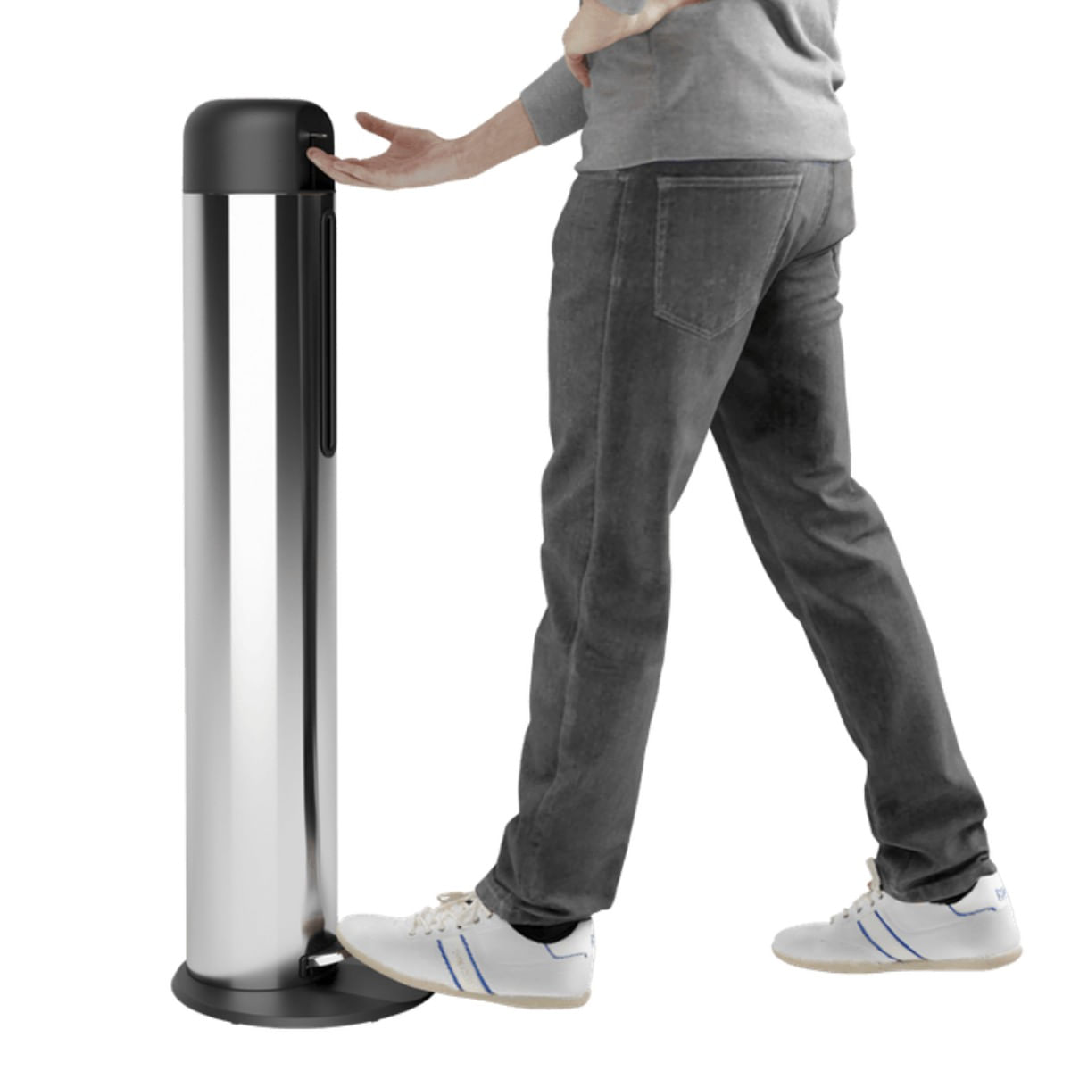 Dispenser para álcool gel com Pedal - Dercoline - Brinox - Imagem 5