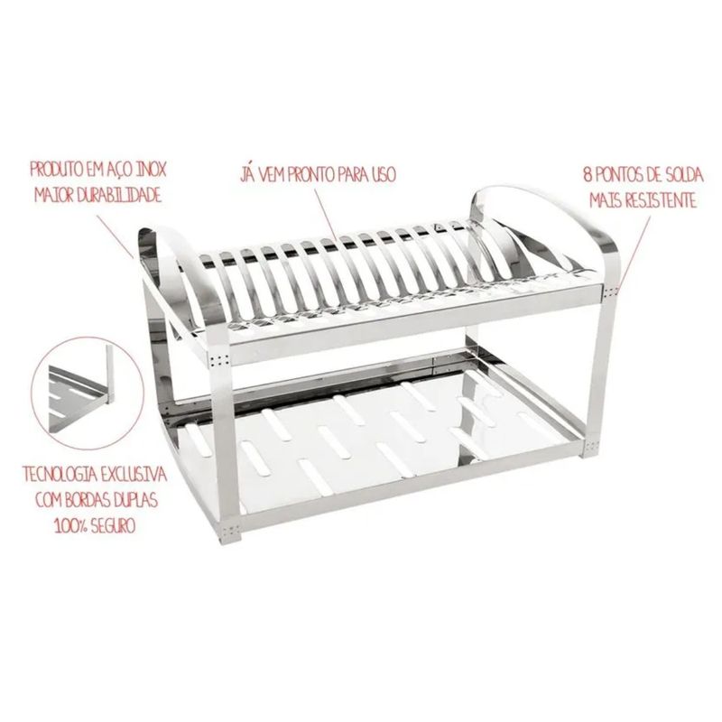 escorredor-de-loucas-2-andares-aco-inoxidavel-linha-suprema-cor-preto-brinox