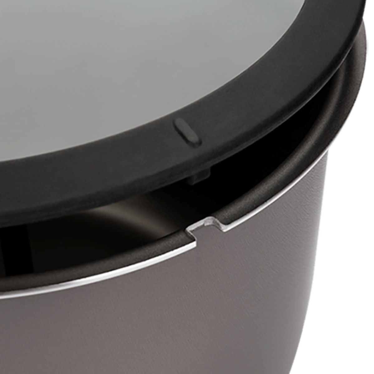 Pipoqueira Brinox Pic Poc prata 5,5L - antiaderente pro-flon, aluminio 1,6 mm, misturador de nylon, três saídas de vapor - Linha Especiarias - Imagem 5