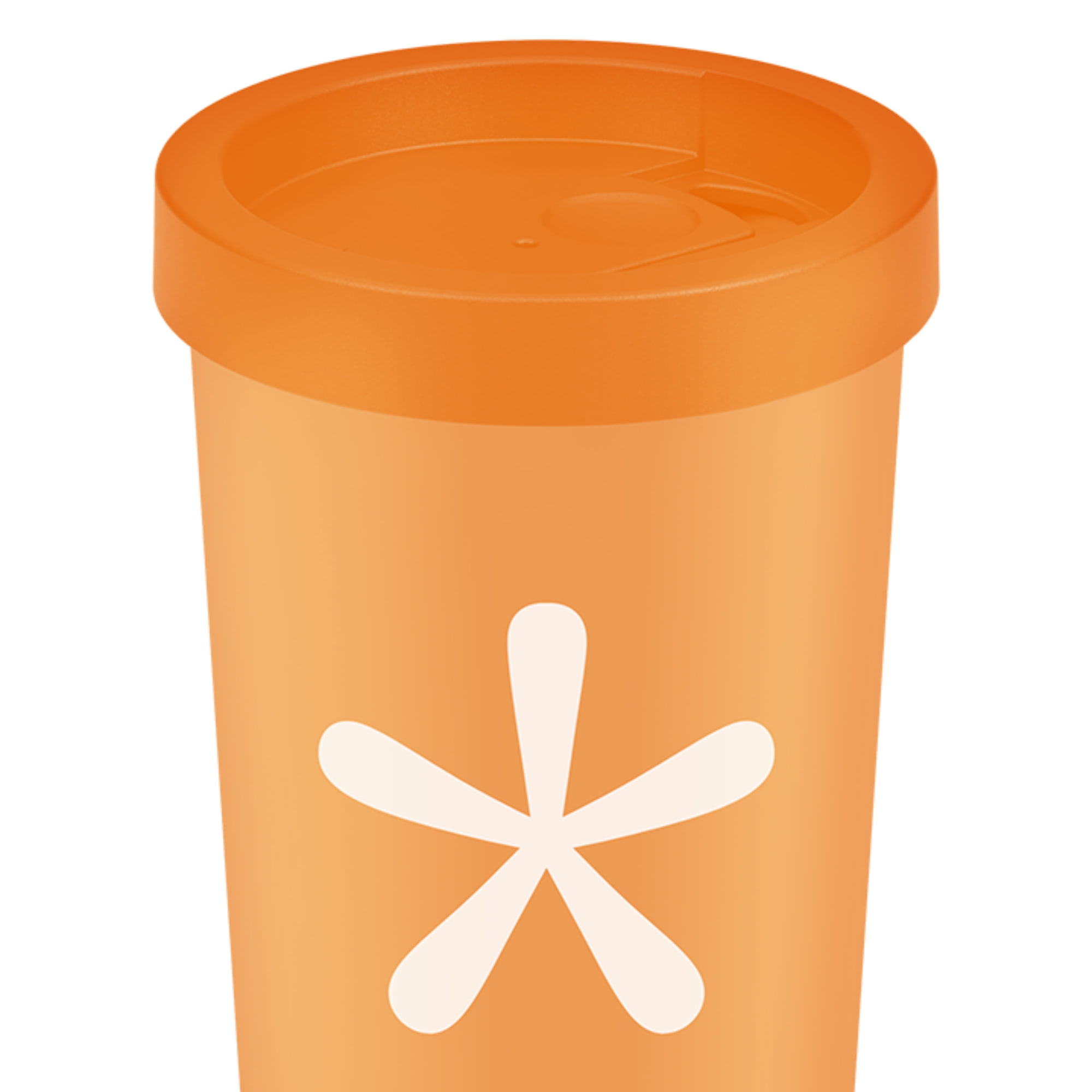 Copo com Tampa Coza Todas Seguras 500 ml Laranja - Imagem 3