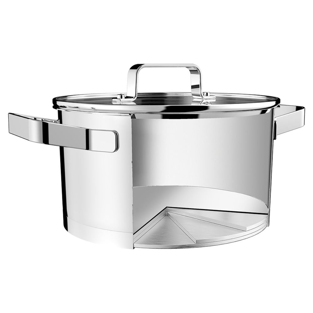 Jogo de Panelas Brinox Aço Inoxidável 5 Peças Palazzo - Brinox