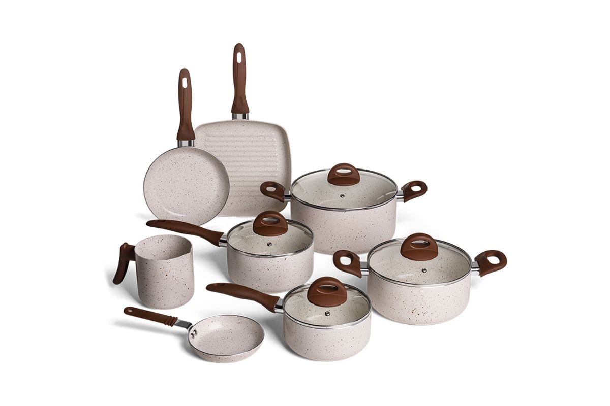 3. Conjunto de Panelas Ceramic Life Smart Plus – Brinox