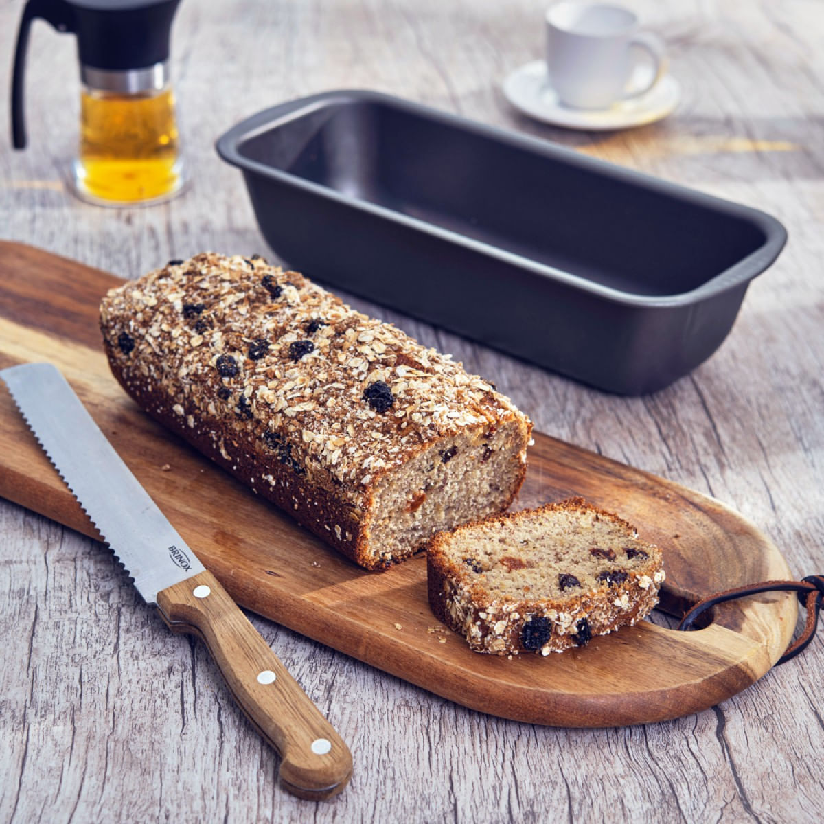 Forma para Pão Brinox Bakeware 30 x 12,5 x 7 cm Grafite - Imagem 3