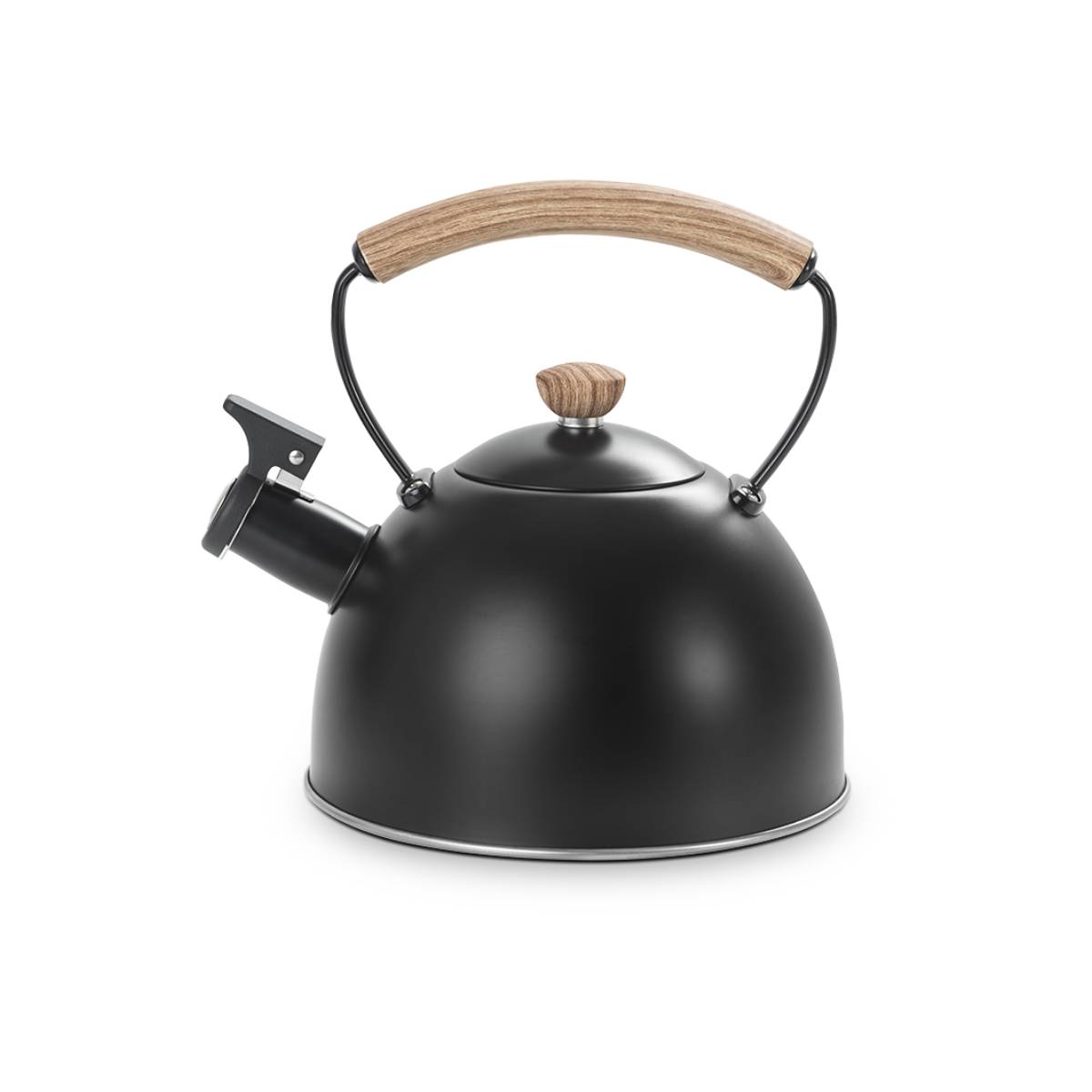 Chaleira com Apito Brinox Roma Vintage 1,3 Litros Preto