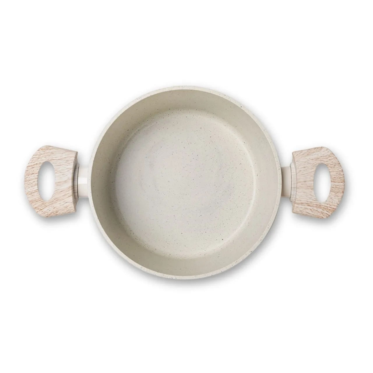 Caçarola de Indução Brinox Sirius Antiaderente Ceramic Life Ø24cm 4 Litros Vanilla - Imagem 2