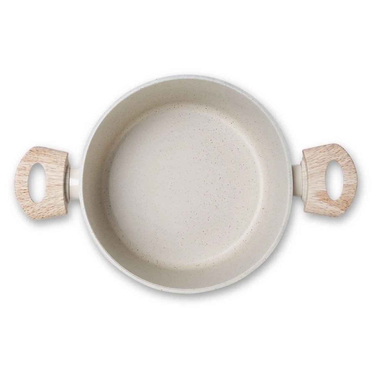 Caçarola de Indução Brinox Sirius Antiaderente Ceramic Life Ø22 cm 2,7 Litros Vanilla - Imagem 2