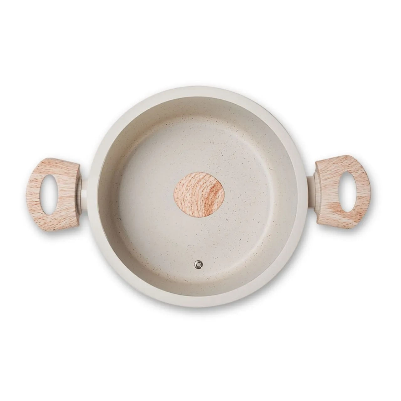 Caçarola de Indução Brinox Sirius Antiaderente Ceramic Life Ø22 cm 2,7 Litros Vanilla - Imagem 3